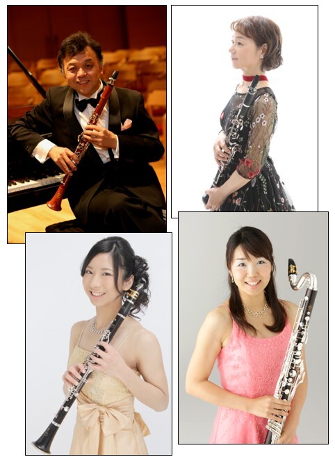 2月15日ロビーコンサート出演 FunClarinets!クラリネットアンサンブルを楽しむ会