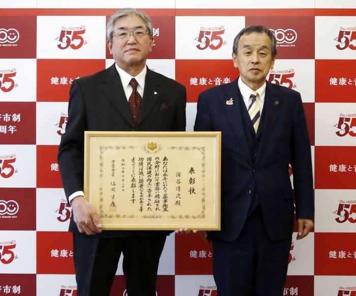 令和7年度薬事功労者厚生労働大臣表彰受賞者との面会の様子