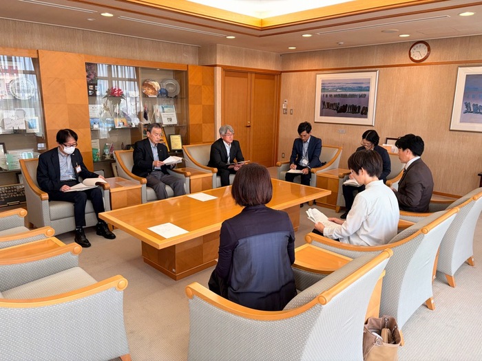 大府市長へのショートタイムワーク事業報告会（2026年7月8日）