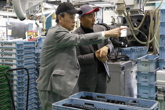 大洋産業株式会社の工場内の写真