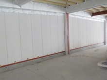 外壁取り付けの写真