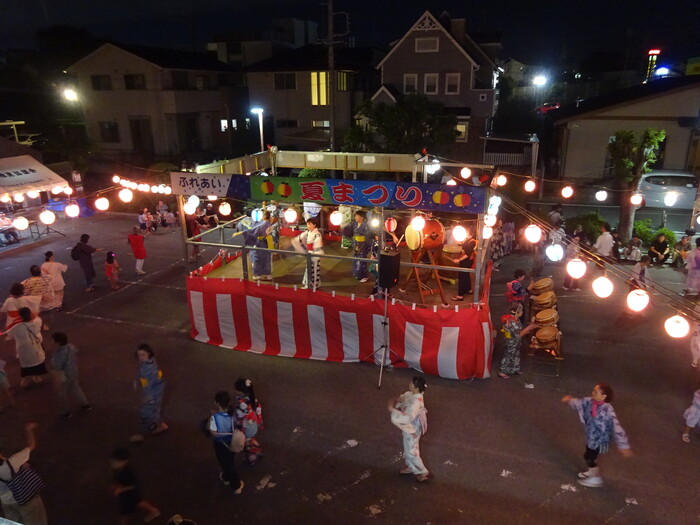 盆踊り様子