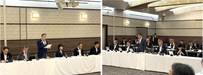 県・市懇談会の様子