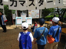 視力マスターの様子