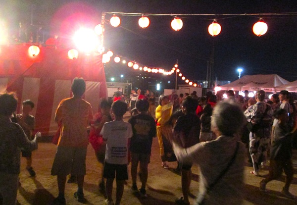 盆踊り夜