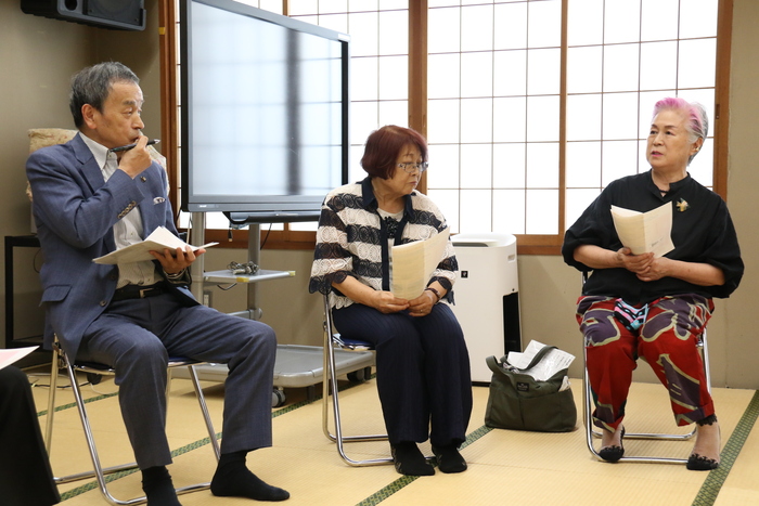 市民と市長のまちトークの様子