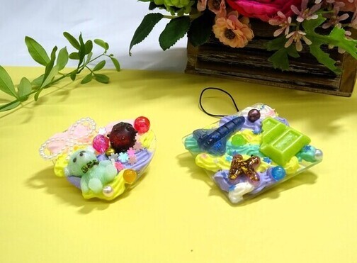 作品例(ホイップデコのストラップ)