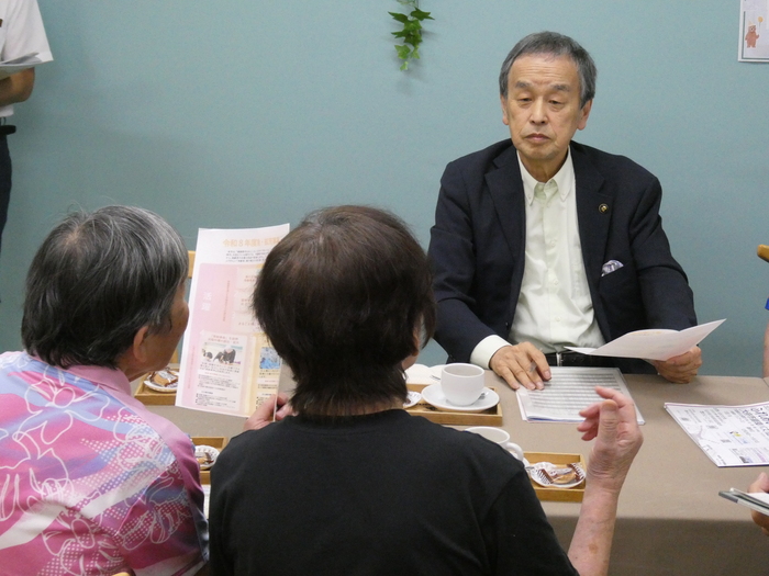 市民と市長のまちトークの様子(1)