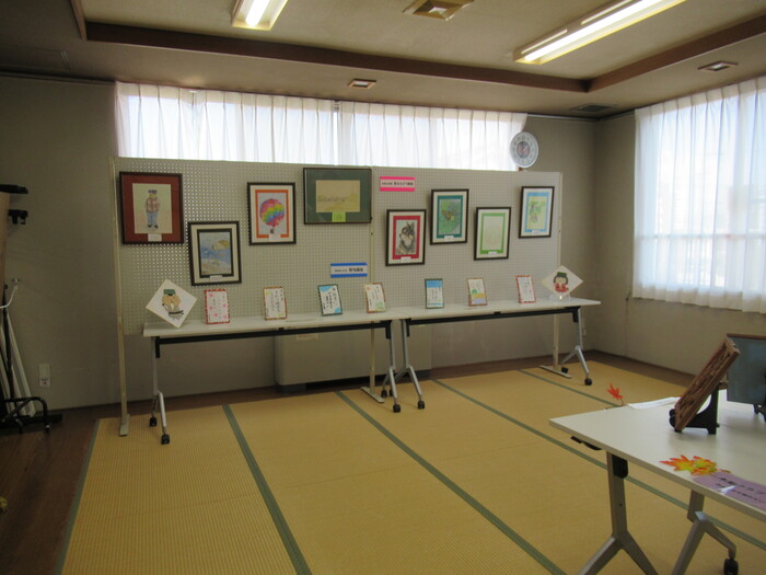 公民館講座作品展示の画像