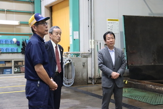 おおぶユニティ訪問時の様子の写真